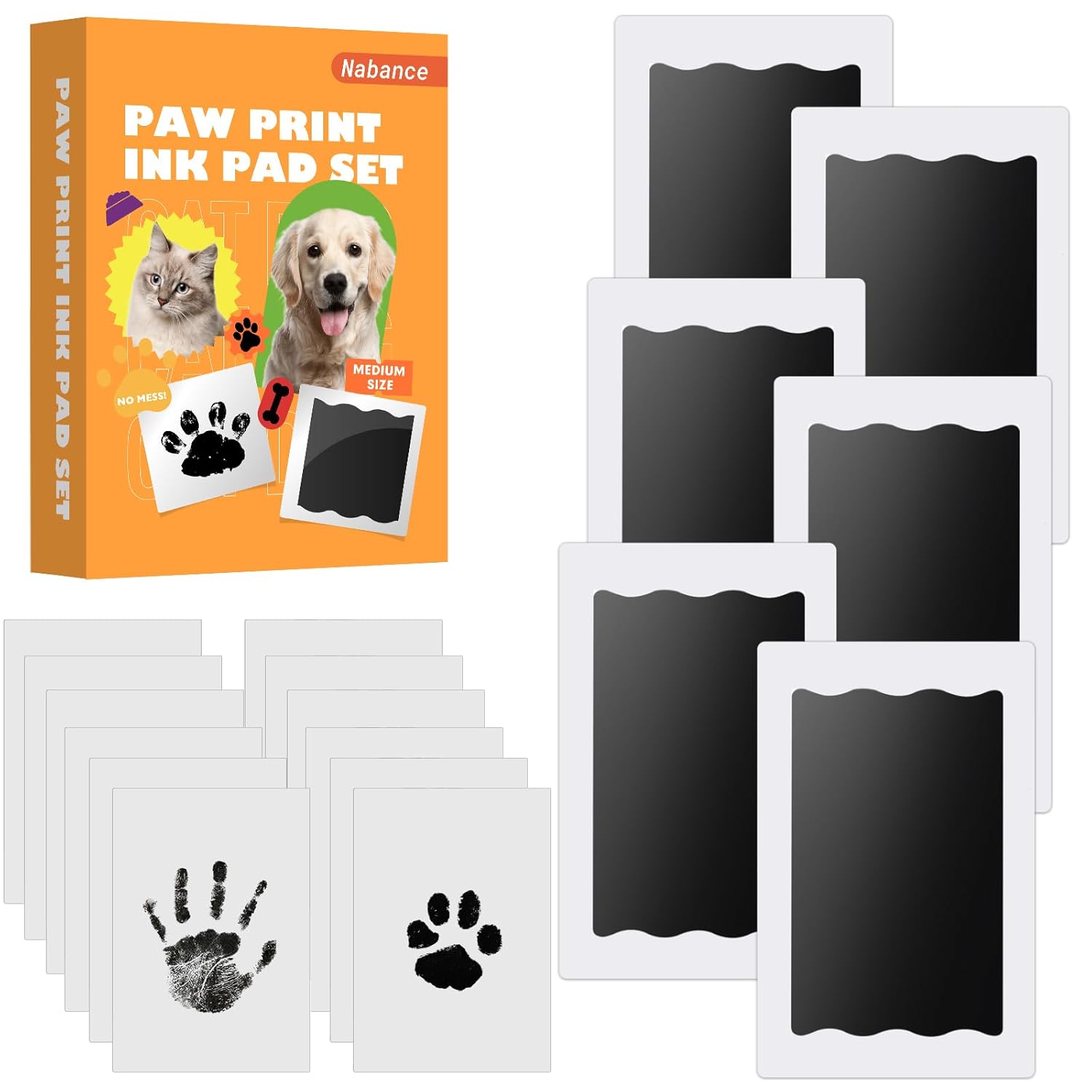 Nabance Inkless Pet Baby Keepsake Kit