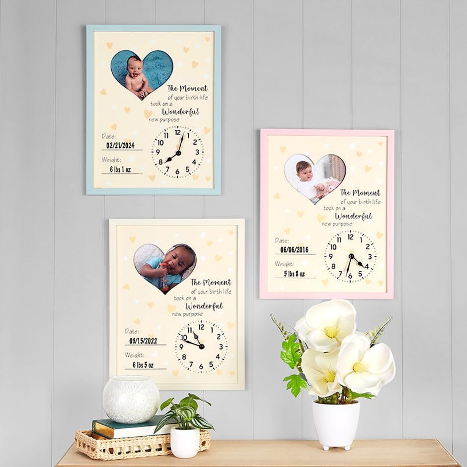 The Lakeside Collection Baby is Born Frame - Blue