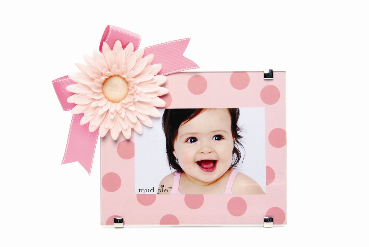 Mud Pie Baby Princess Large Clip Photo Frame