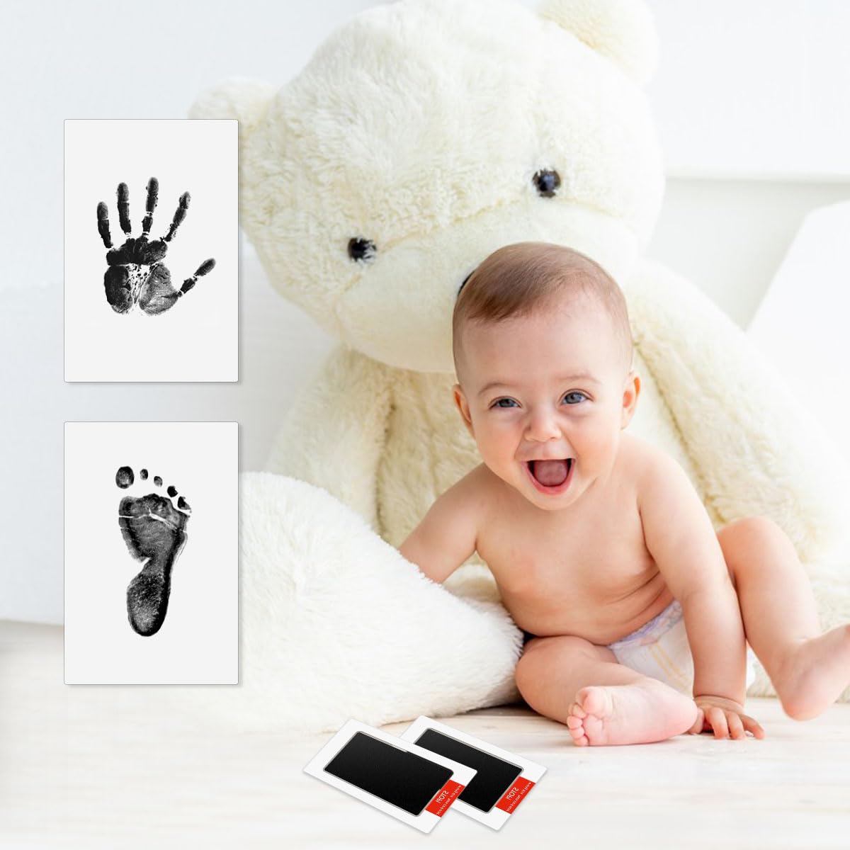 Yuntop Inkless Hand Footprint Kit for Baby and Pet