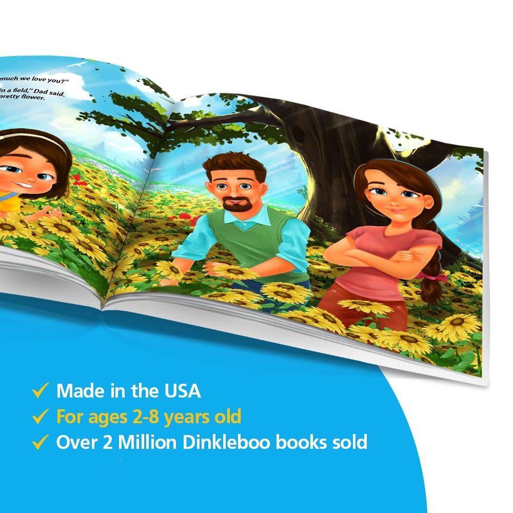Personalized Story Book for Kids - We Love You by Dinkleboo