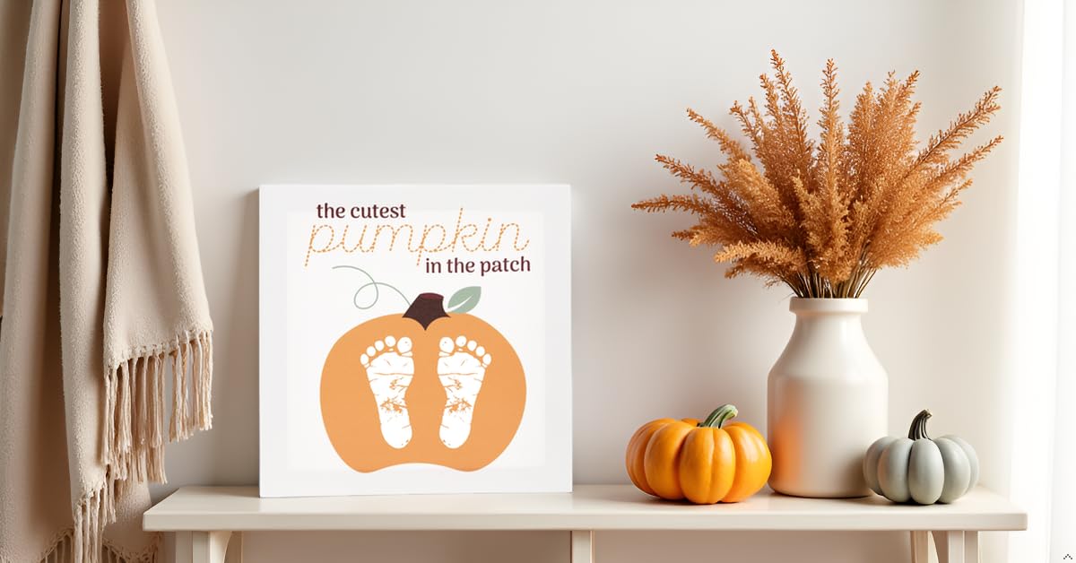 Kate Milo Pumpkin Canvas Keepsake
