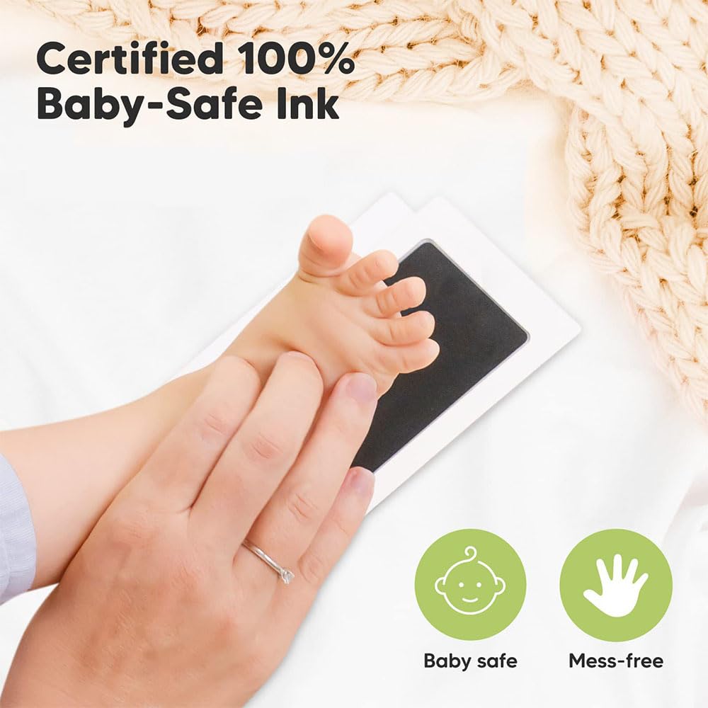 Quivva Inkless Baby Pet Footprint Kit 1