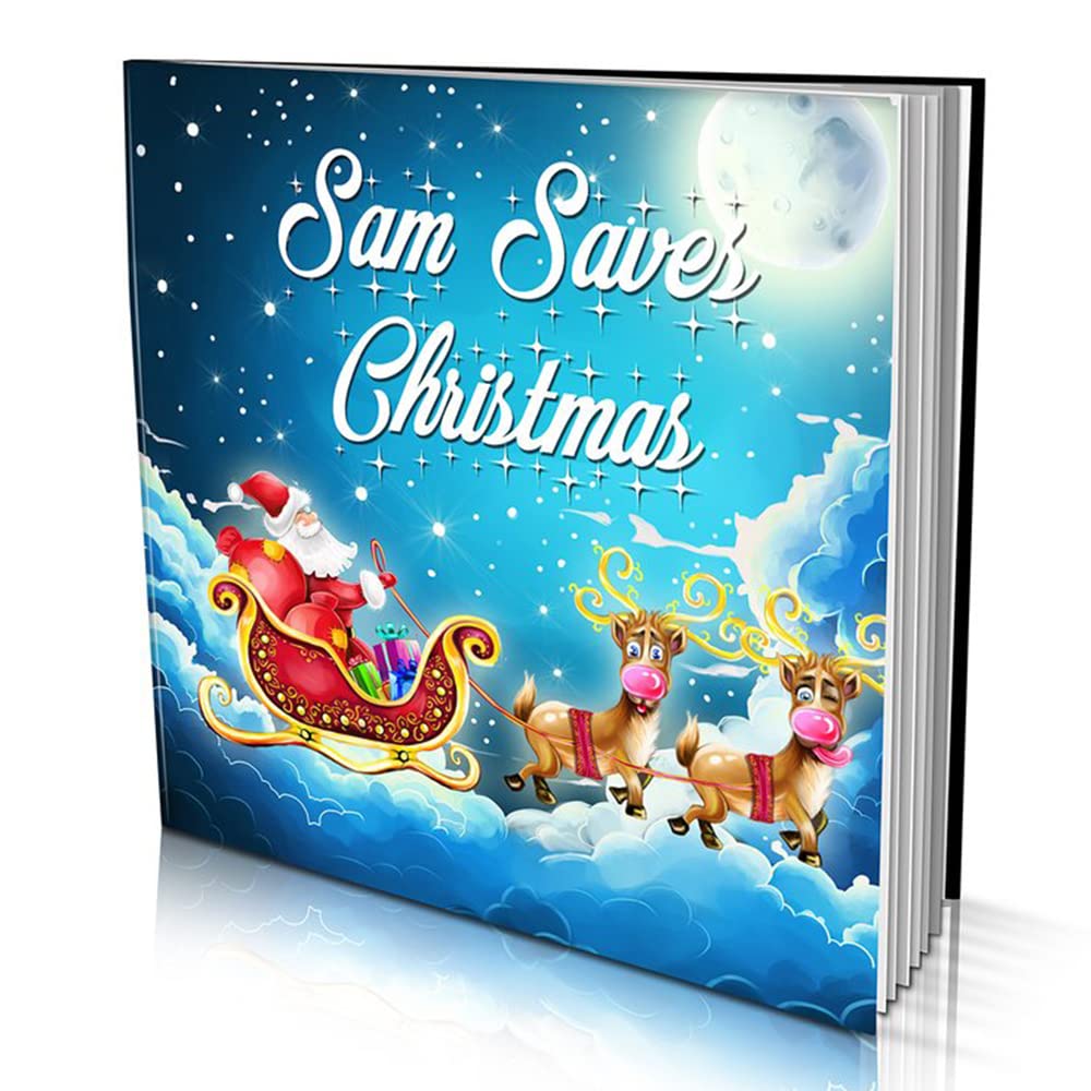 Personalized Story Book by Dinkleboo - Saving Christmas for Kids 0-8