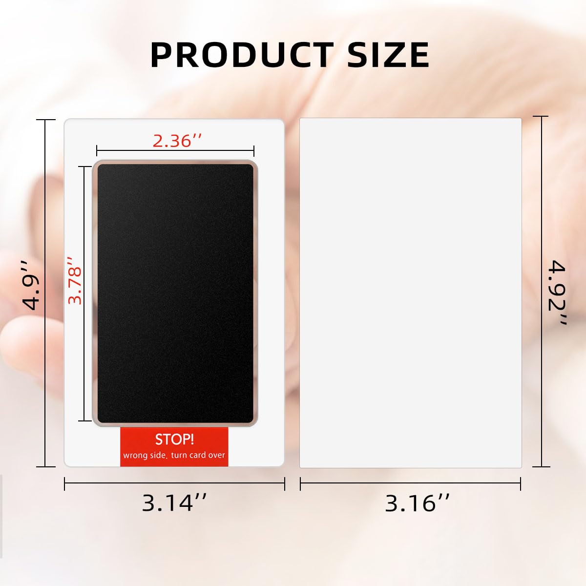 Yuntop Inkless Hand Footprint Kit for Baby and Pet