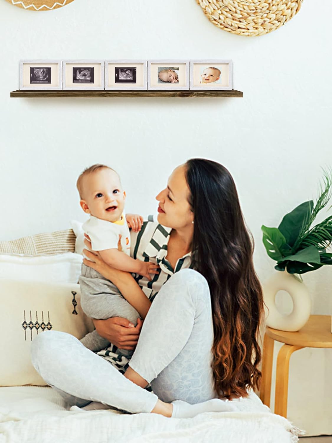 Biubee 5-Fold Baby Ultrasound Picture Frame