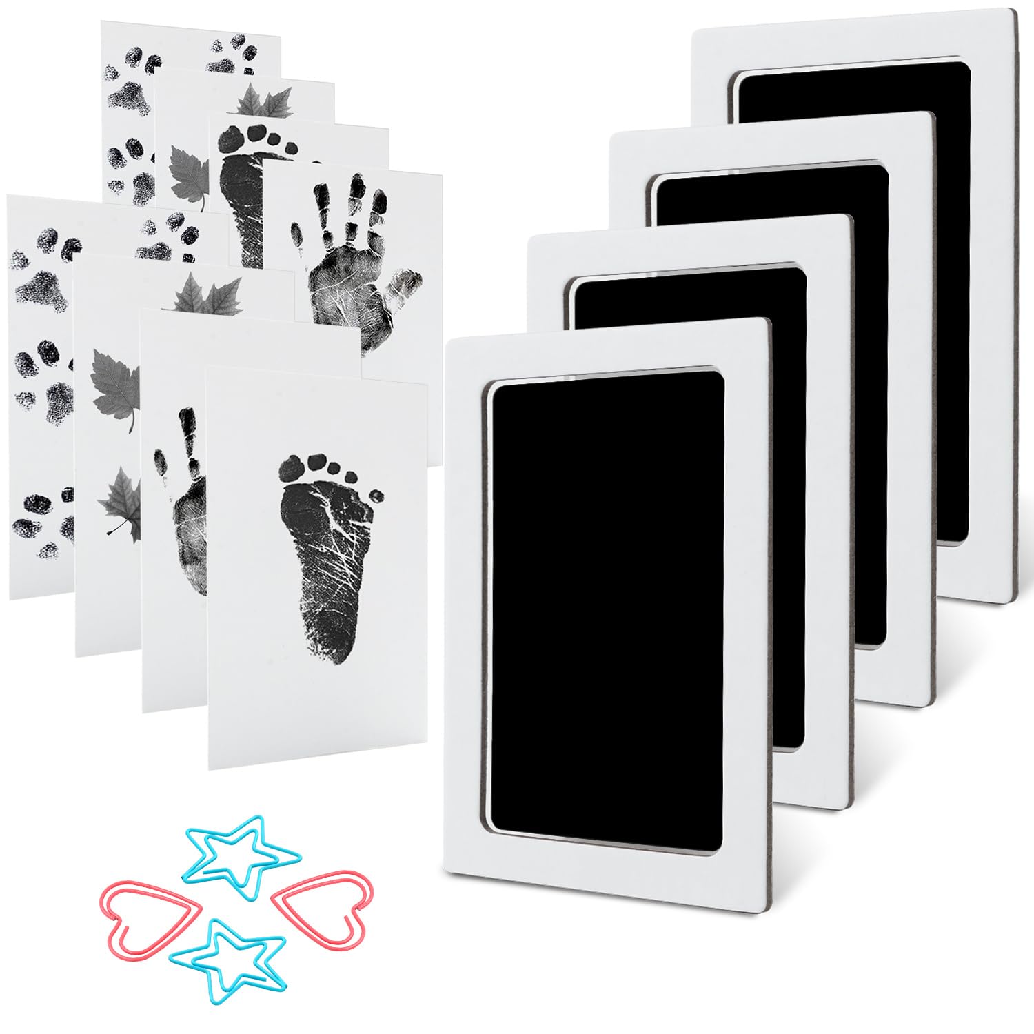 MengNi Inkless Hand Footprint Kit - Safe Easy for Baby Pets