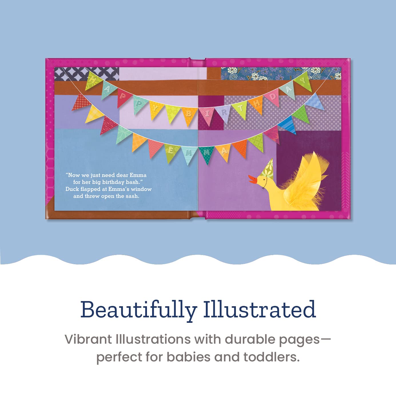 Babys First Birthday Personalized Book for Girls 1