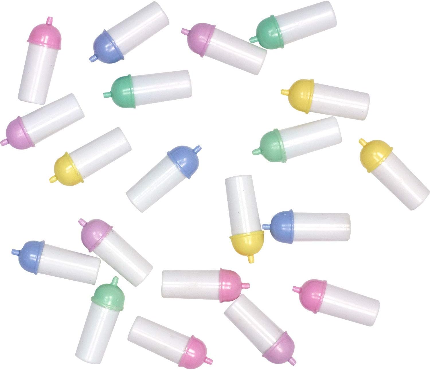 Simplicity Mini Baby Bottles Favor Accents 20 Count