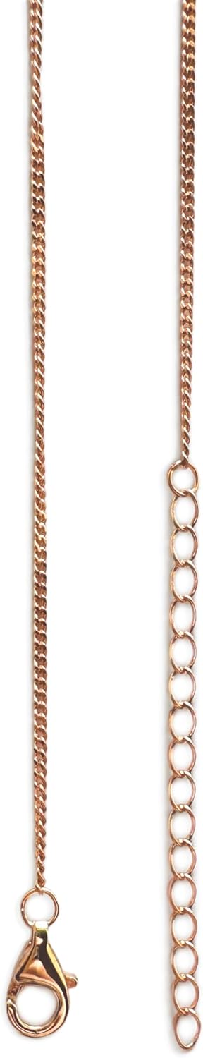 Teardrop Necklace DIY Breastmilk Jewelry Kit Rose Gold Plated 925 Sterling Silver