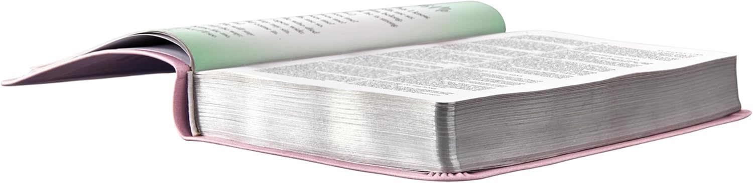 Lets Make Memories Personalized Baptism Bible - Pink