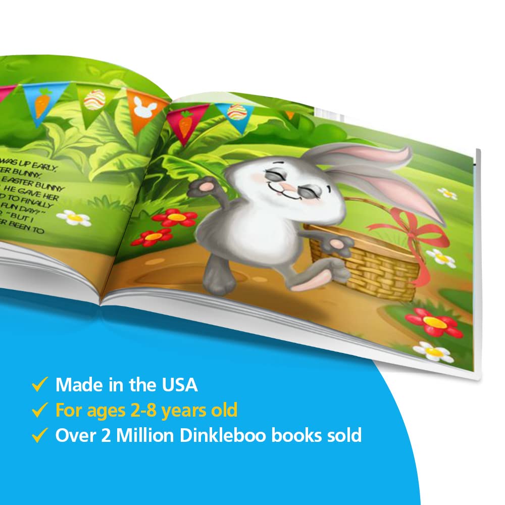 Personalized Story Book - The Easter Bunny for Kids 0-8 Years