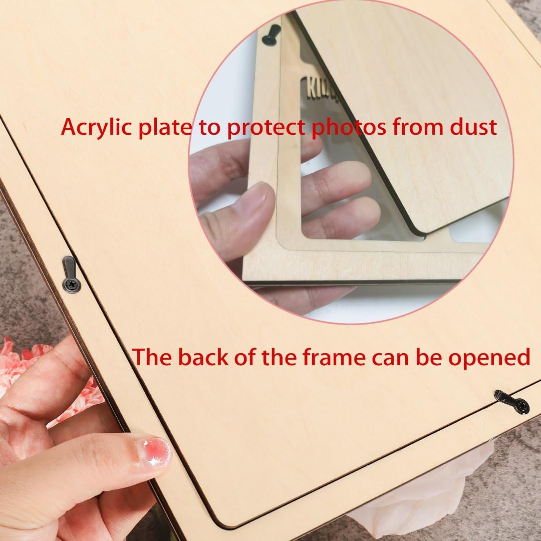 Personalized My First Year Photo Frame 12 Months Keepsake 1