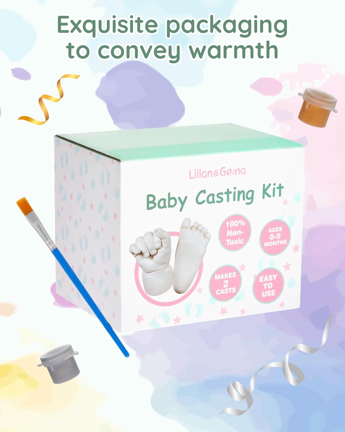 LilianGema Baby Casting Kit Hands Feet 1