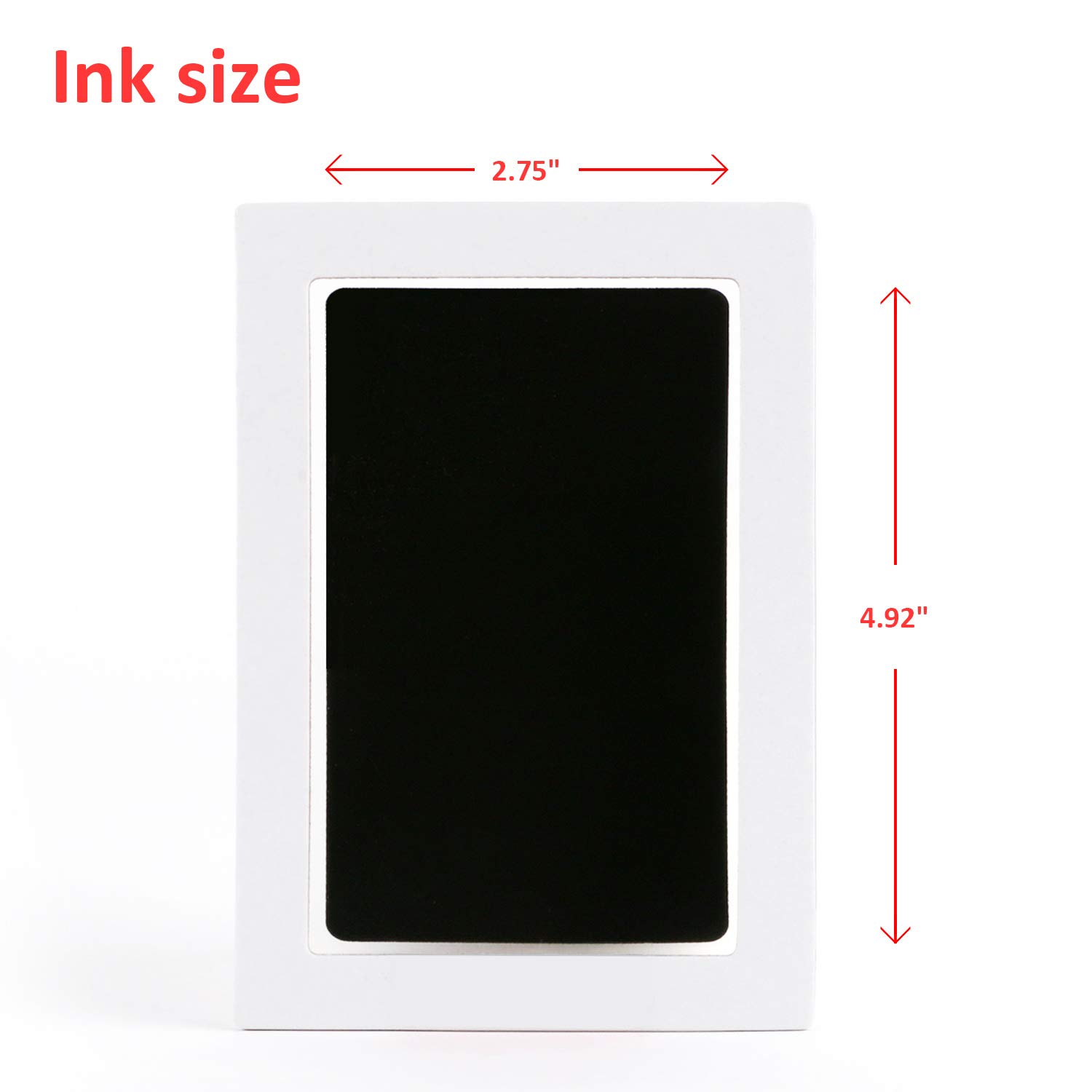 MengNi Baby Footprint Handprint Kit with 4 Ink Pads and 8 Cards