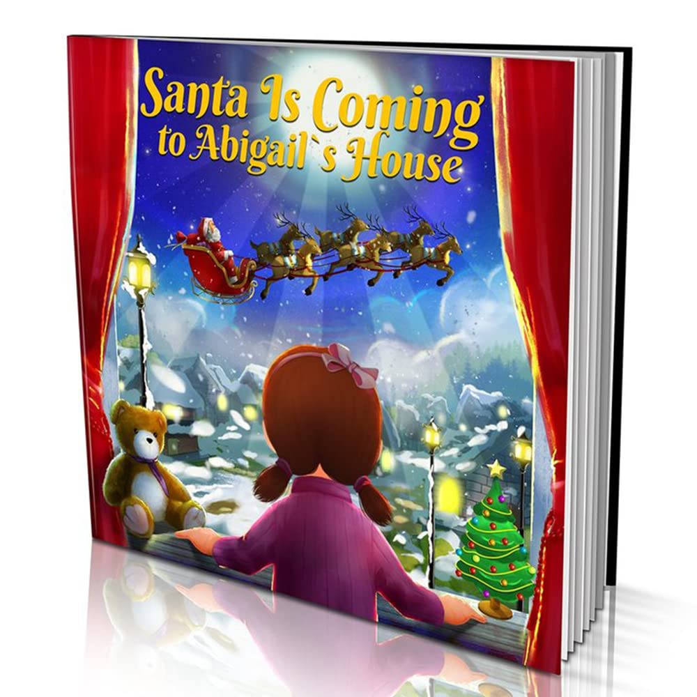 Personalized Story Book - Santa is Coming for Kids Aged 0-8