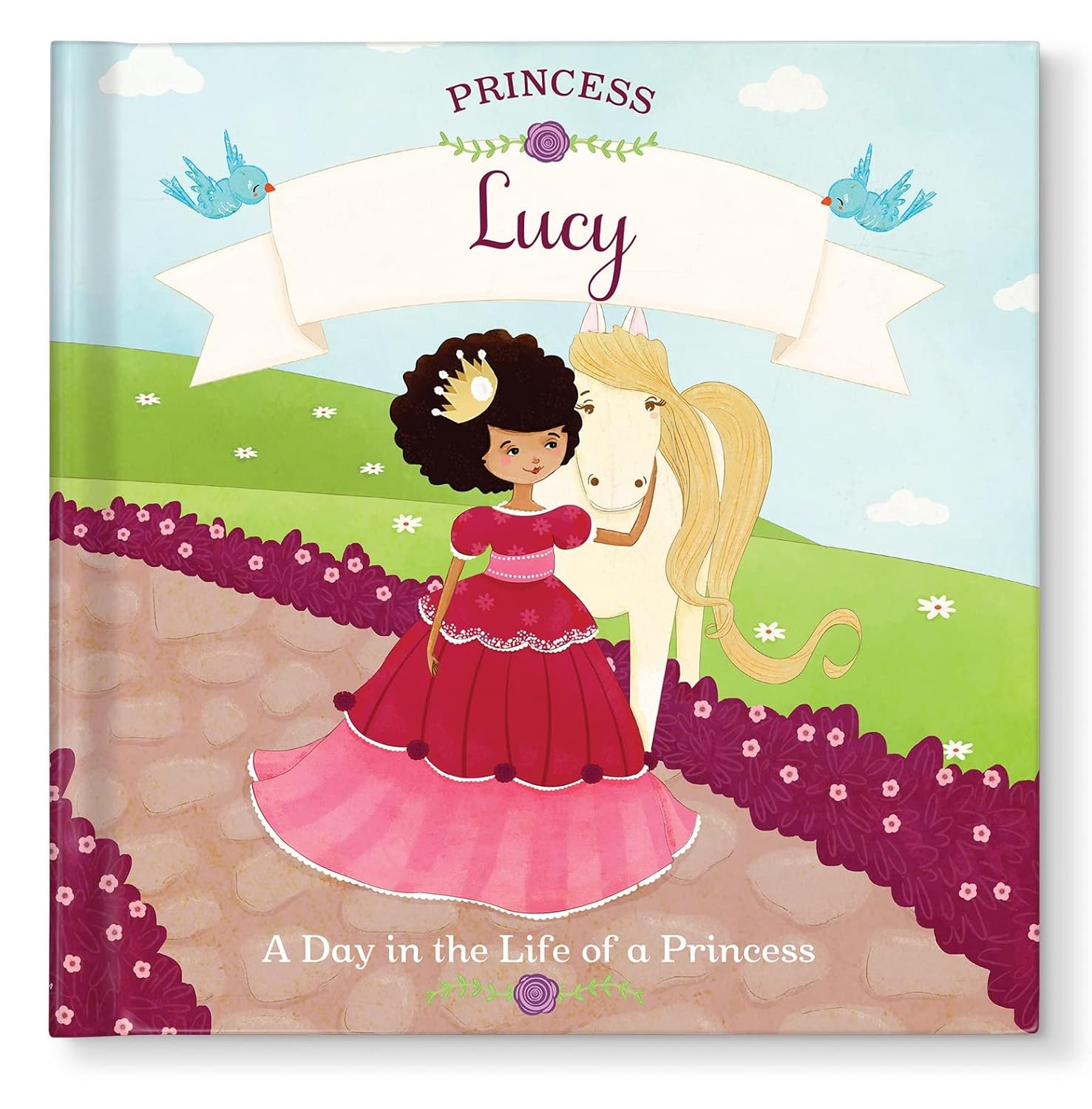 Princess Personalized Childrens Story Hardcover Keepsake