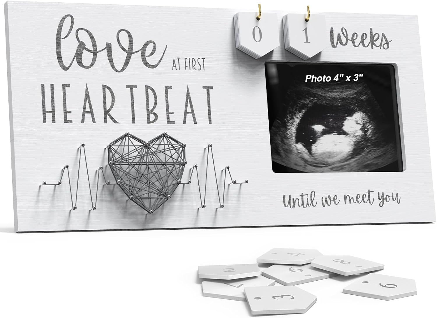 EURSET Baby Ultrasound Frame with Countdown Display 1