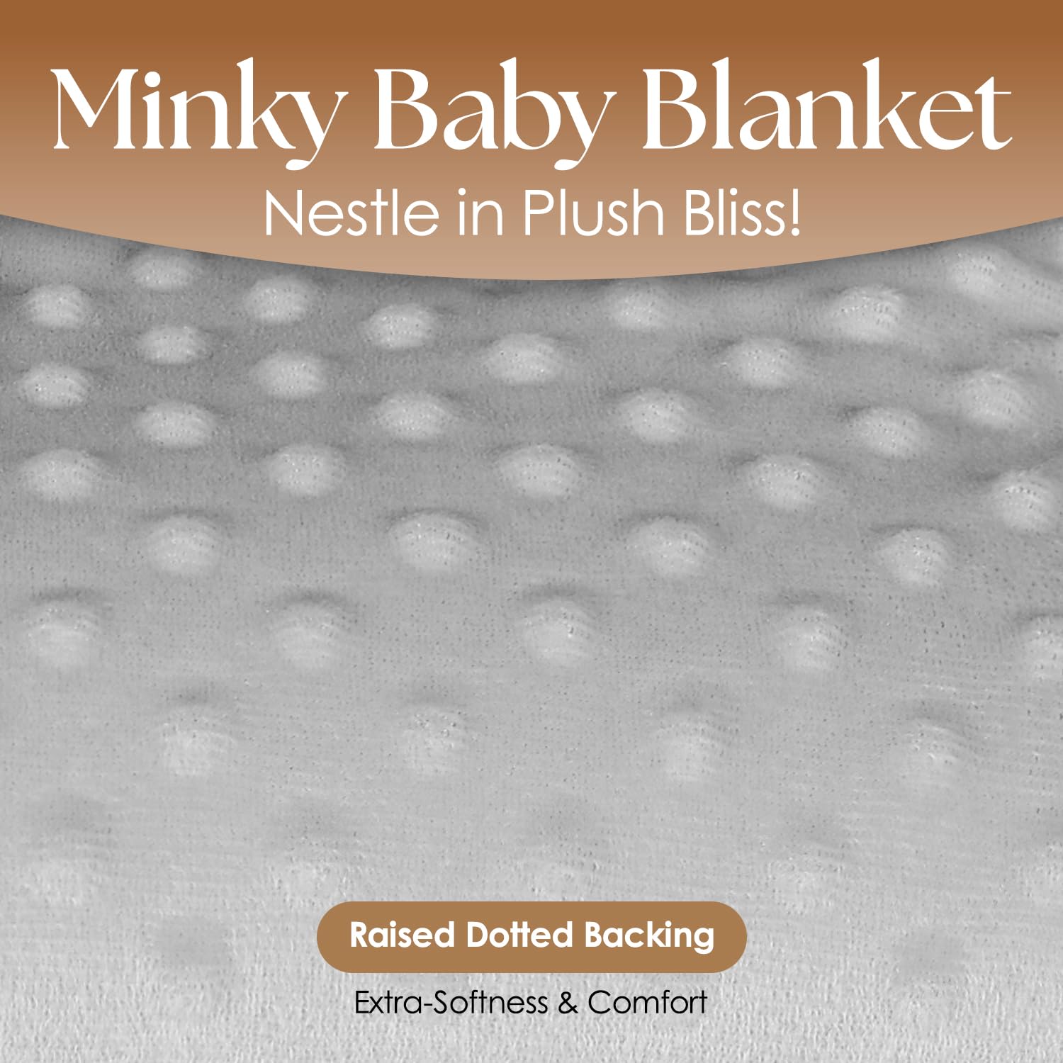 Personalized Newborn Swaddle Blanket with Name Date
