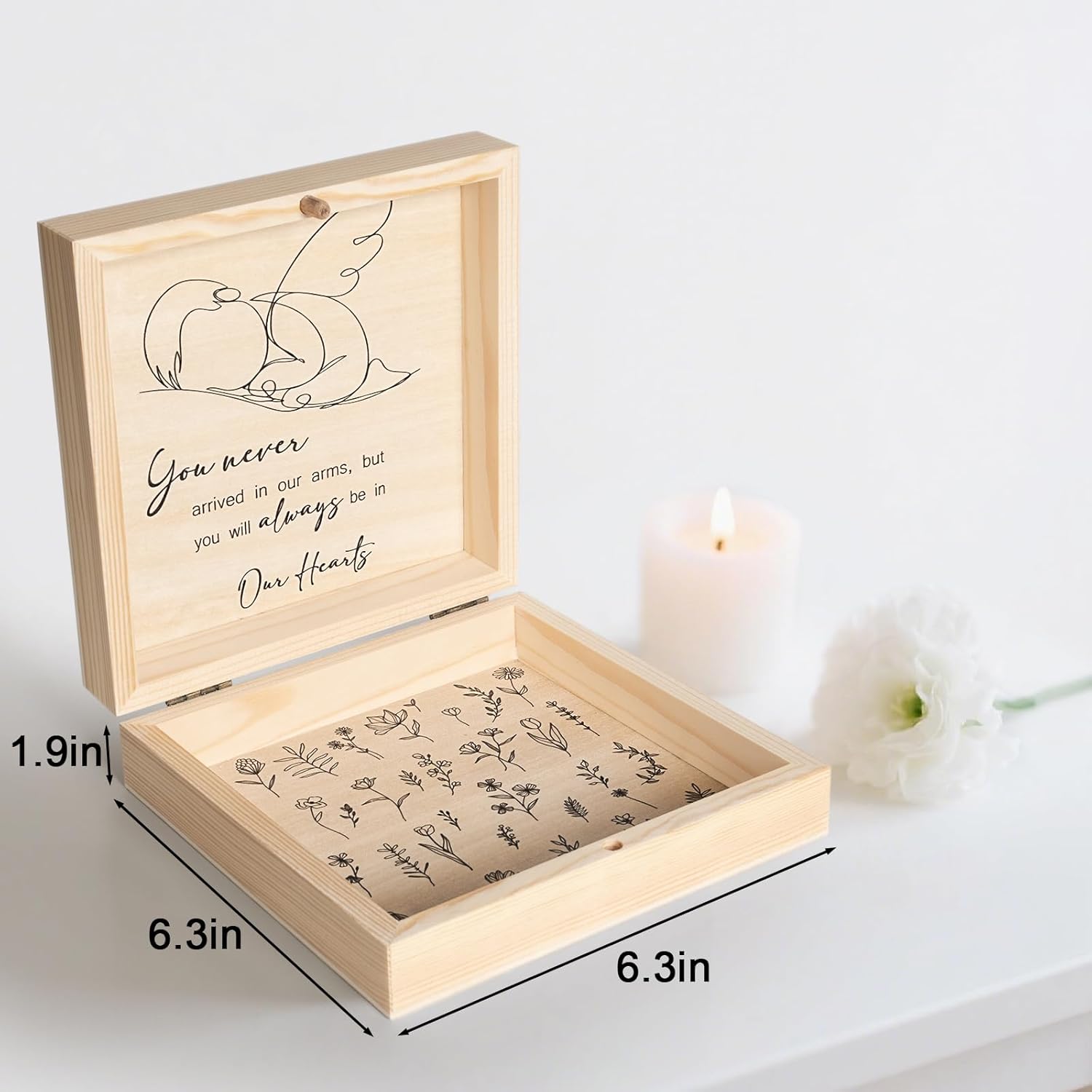 ifeolo Miscarriage Memorial Box for Parents