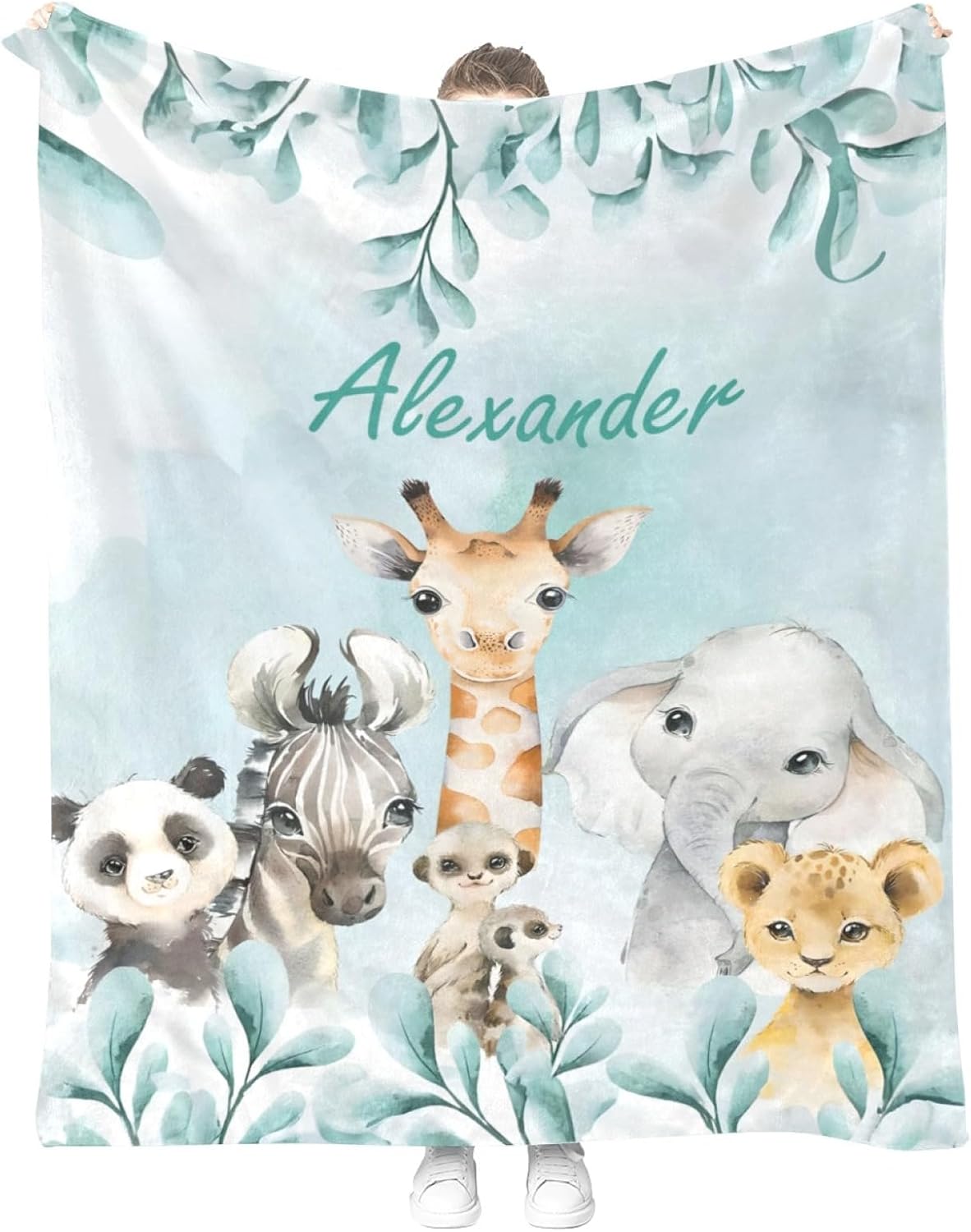 Personalized Baby Blanket with Name for Boys and Girls 1