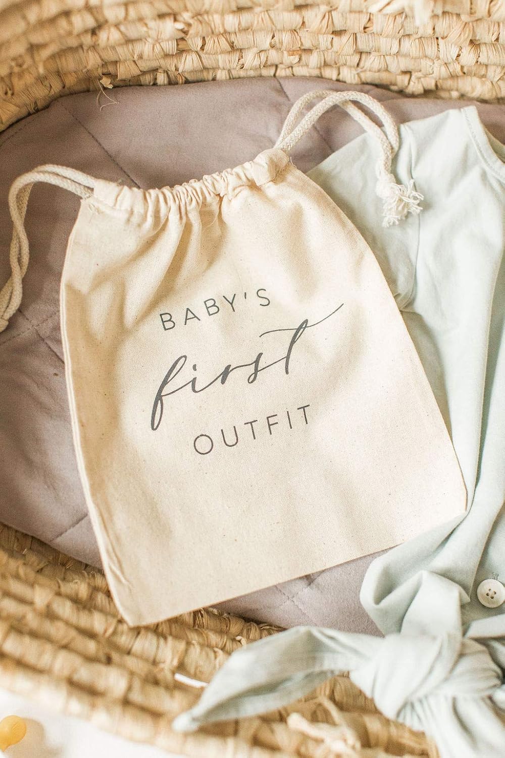 White Loft Baby Outfit Keepsake Memory Case