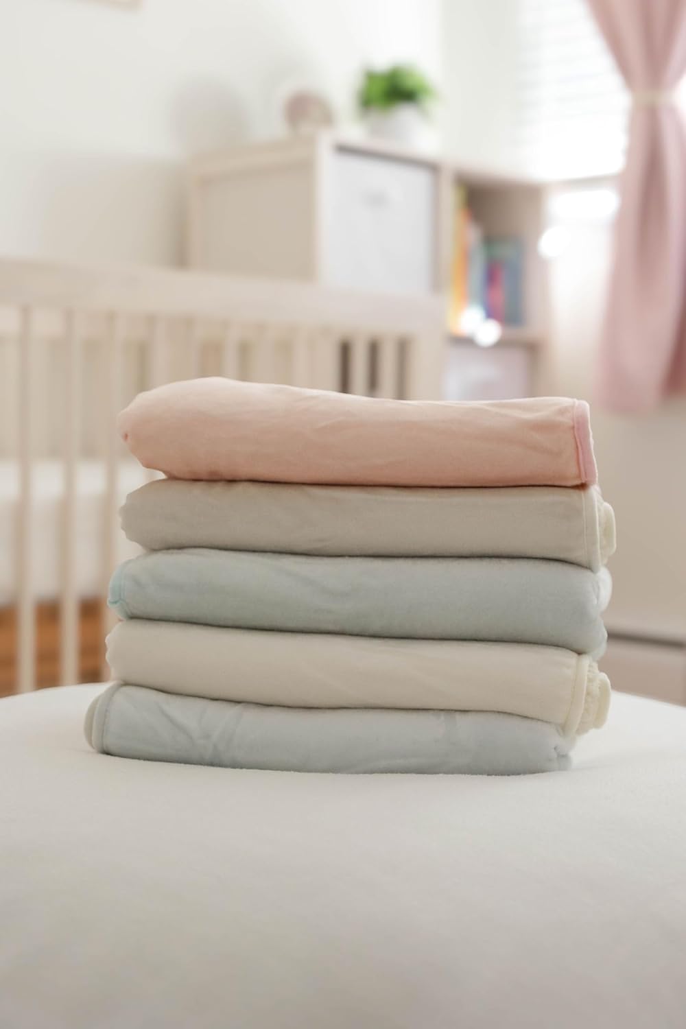 Ultra Plush Sherpa Baby Blanket - 30x40 Soft Durable Pink