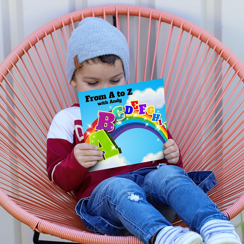 Dinkleboo Personalized Story Book - A to Z for Kids