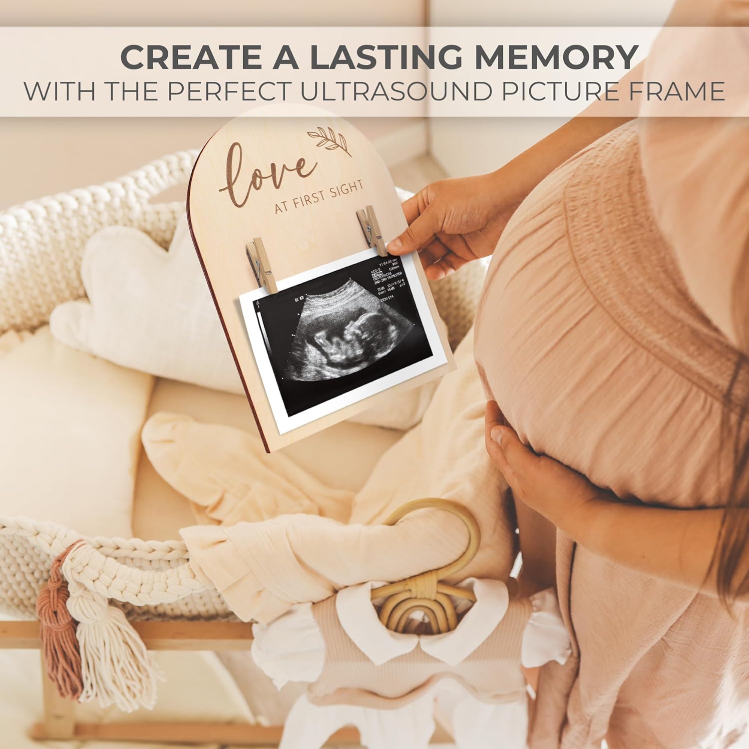 KIBAGA Cute Double Sided Ultrasound Frame