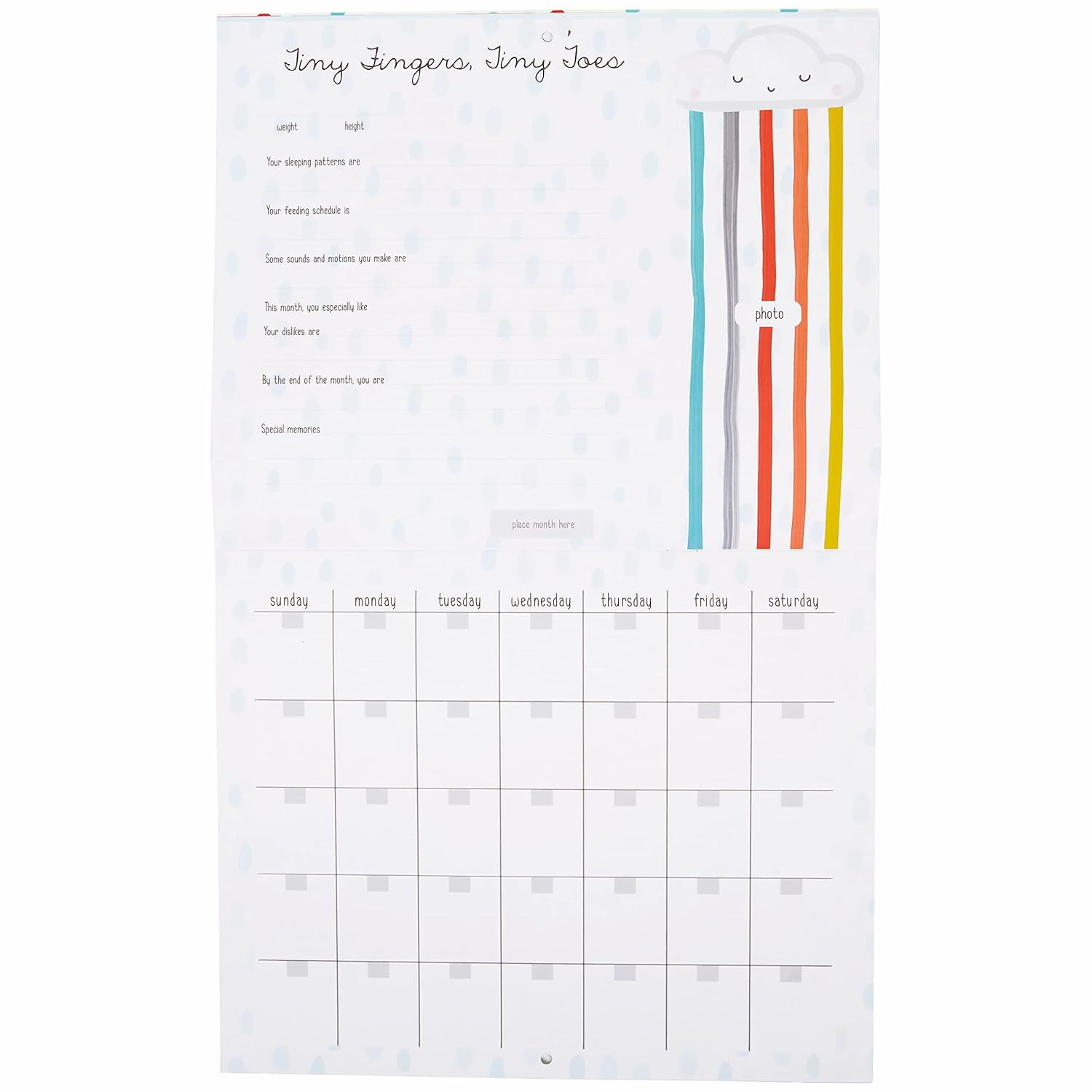CR Gibson BA3-24545 You Are My Sunshine Keepsake Calendar