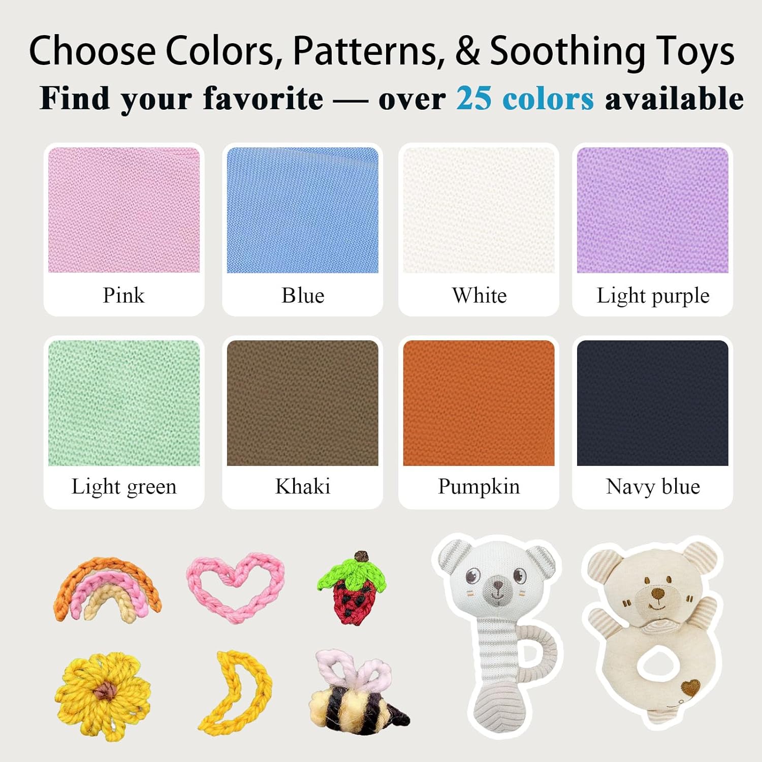 Personalized Baby Blanket 100 Organic Cotton with Name
