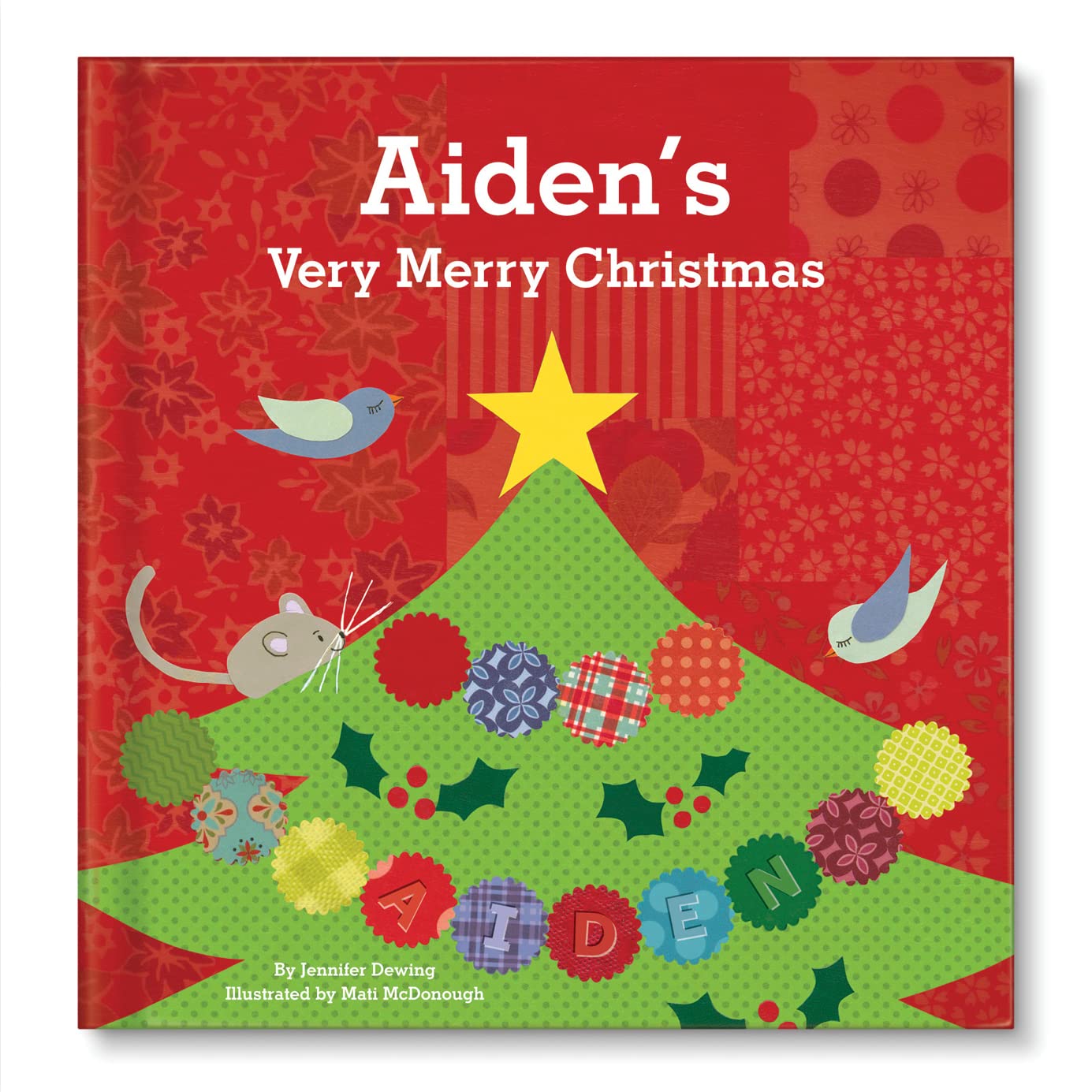 Babys 1st Christmas Personalized Story Book