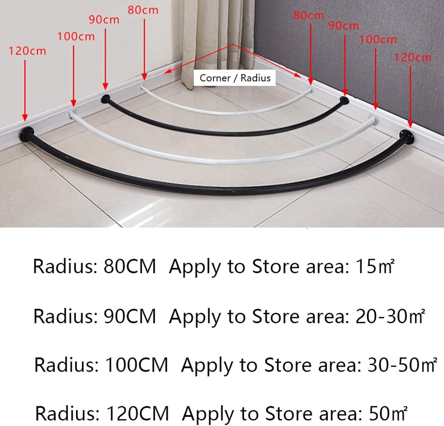 JIANFEI Portable Changing Room with Privacy Curtain