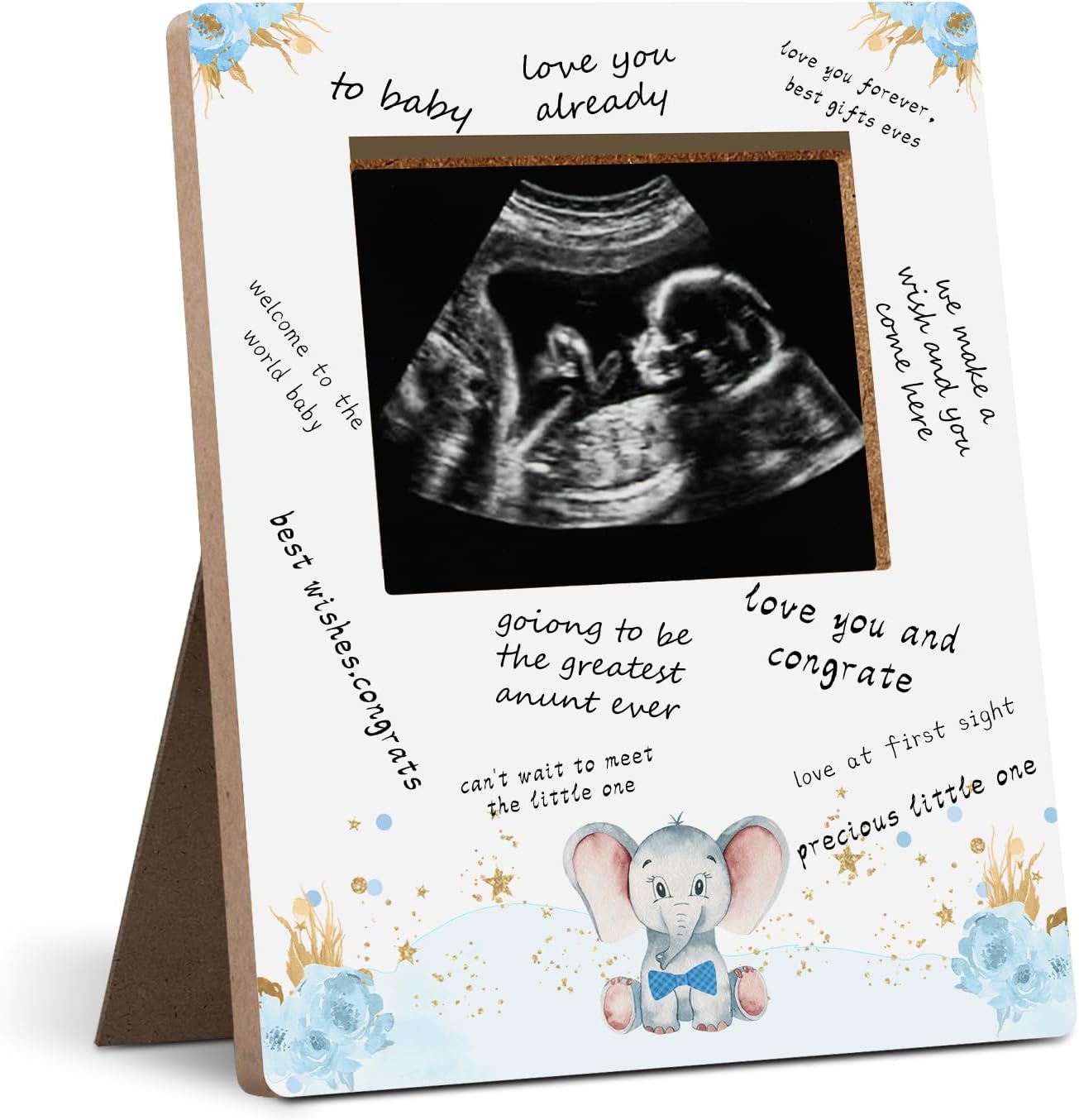 Hatzelou Pregnancy Announcement Picture Frame 43x53in