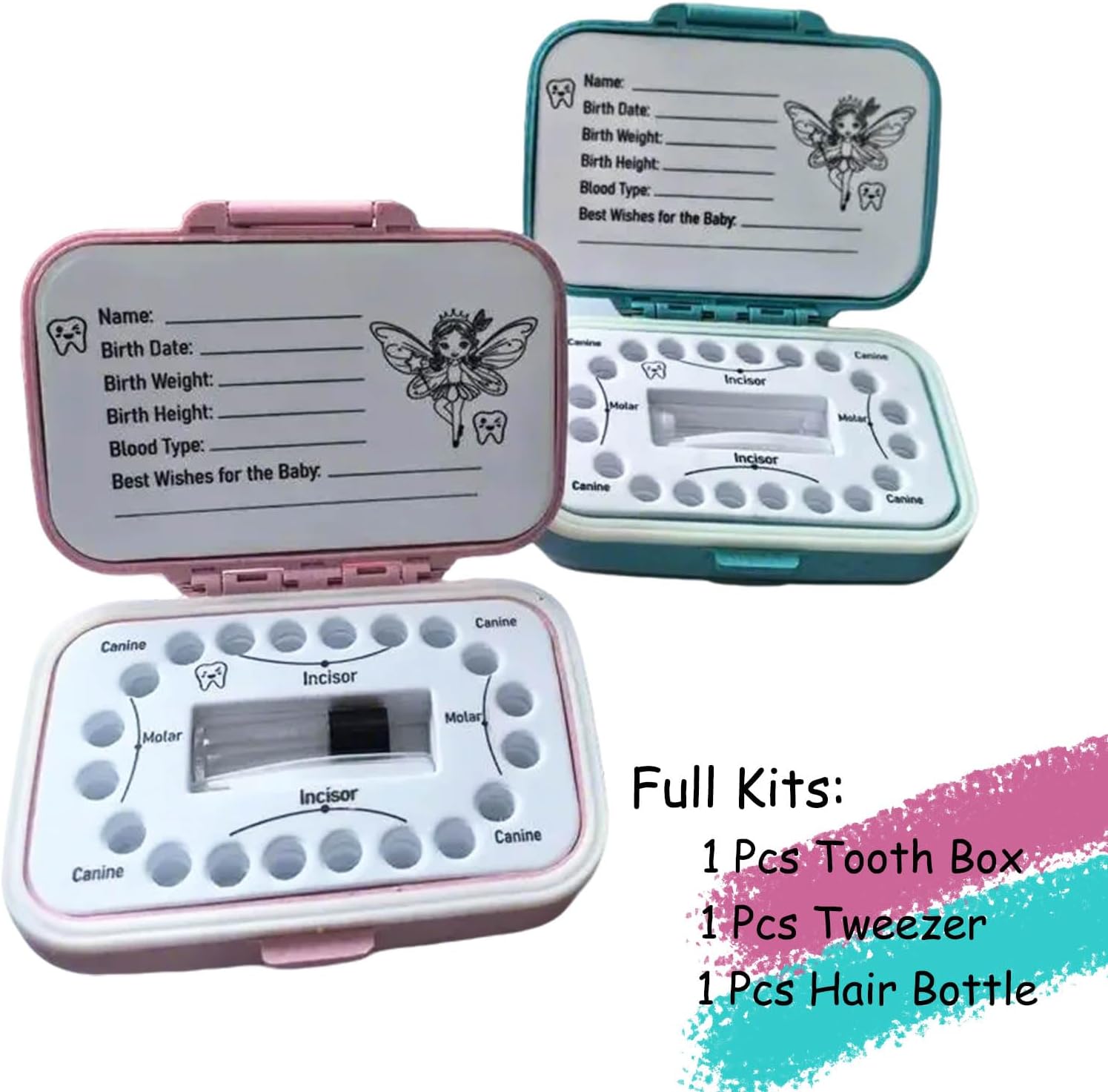FurPaw Tooth Fairy Box - Natural Wheat Straw PP Pink