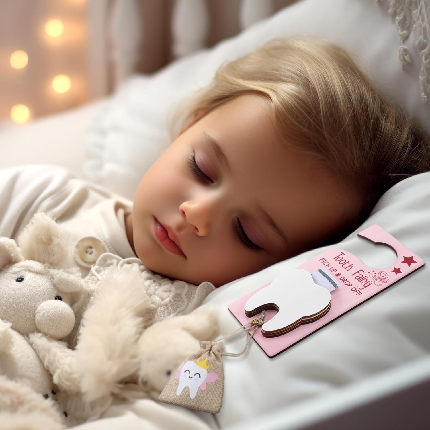 DoubleFill Tooth Fairy Holder with Money Slot