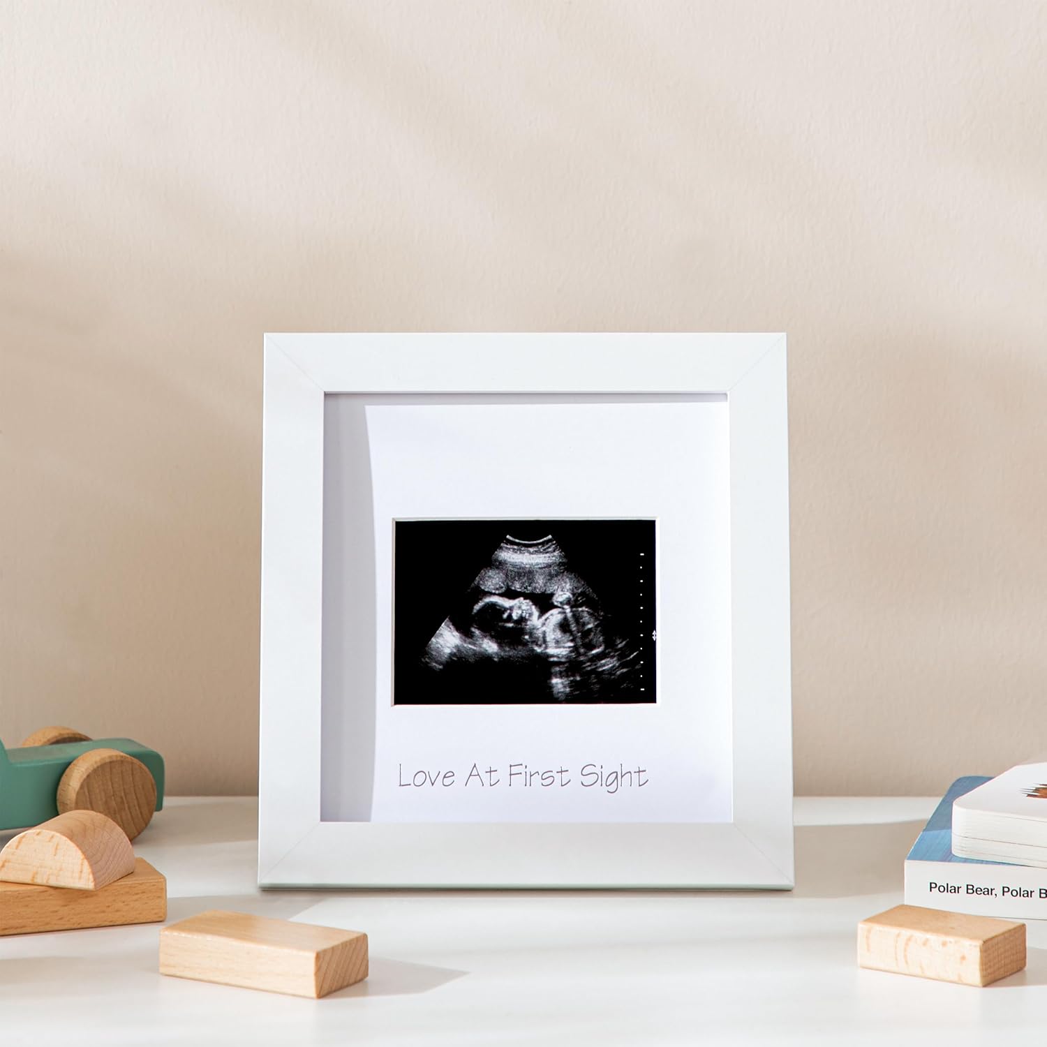 eletecpro Ultrasound Frame with 3 Mats and Real Glass Cover