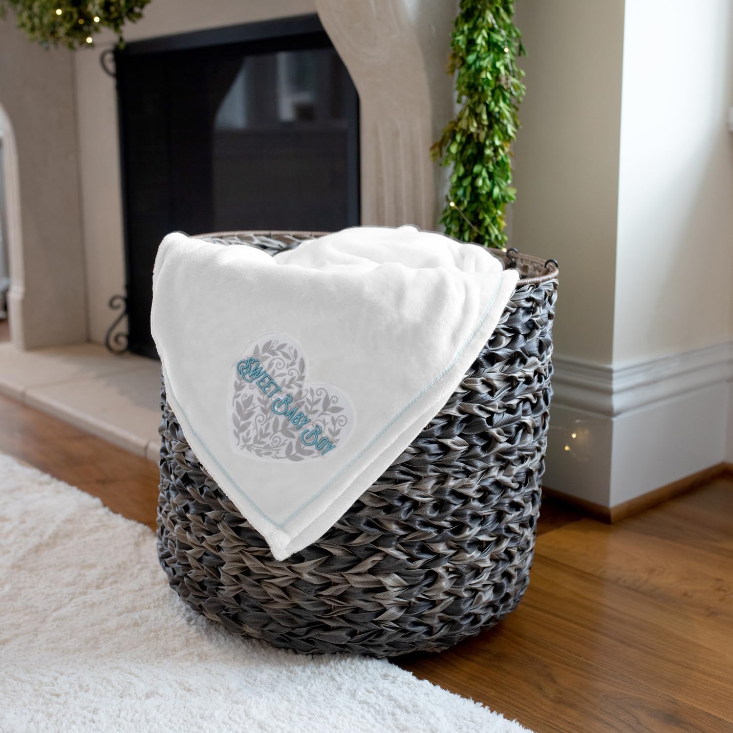Pavilion Gift Company - Sweet Baby Boy Blanket 30x40