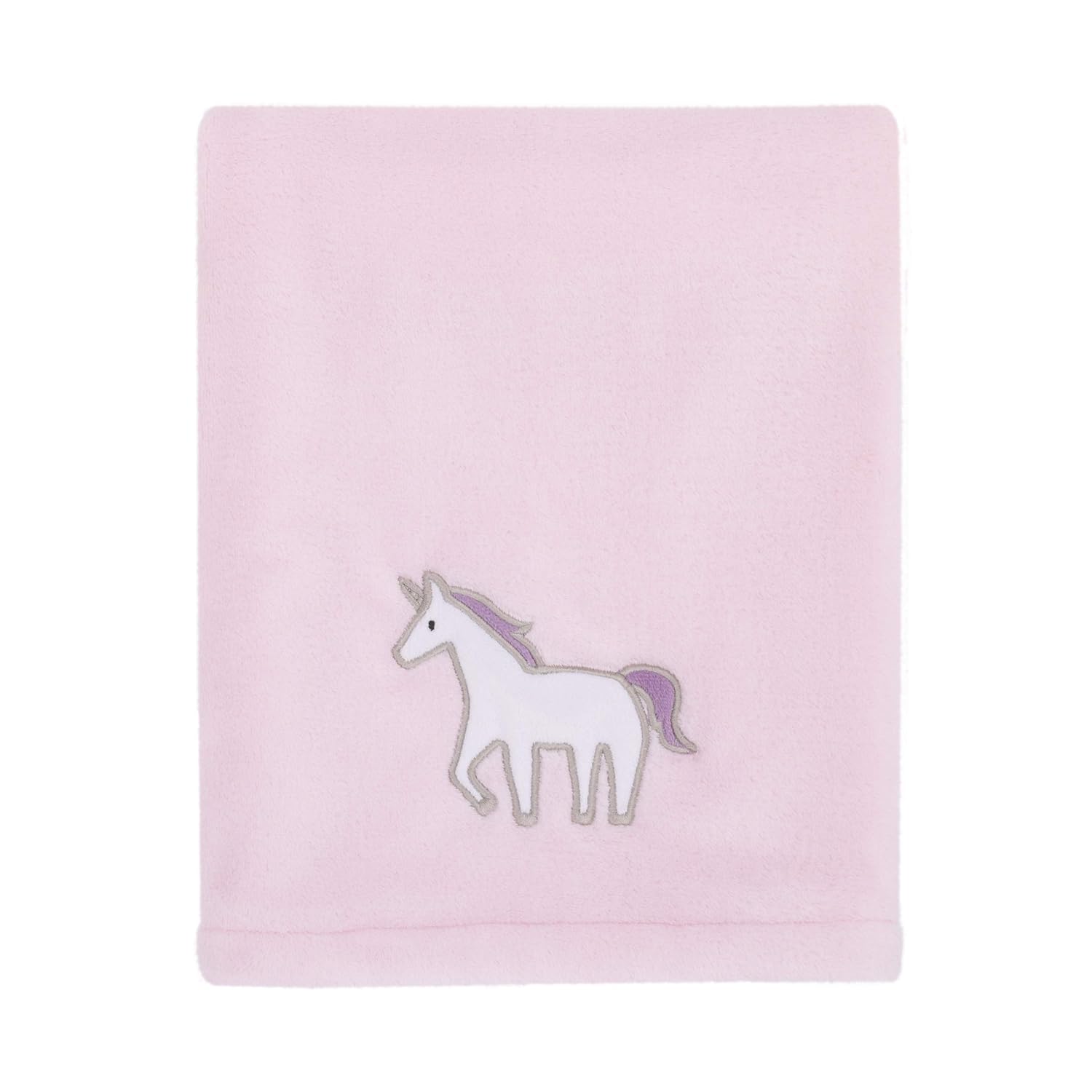 Carters Unicorn Snuggles Plush Baby Blanket