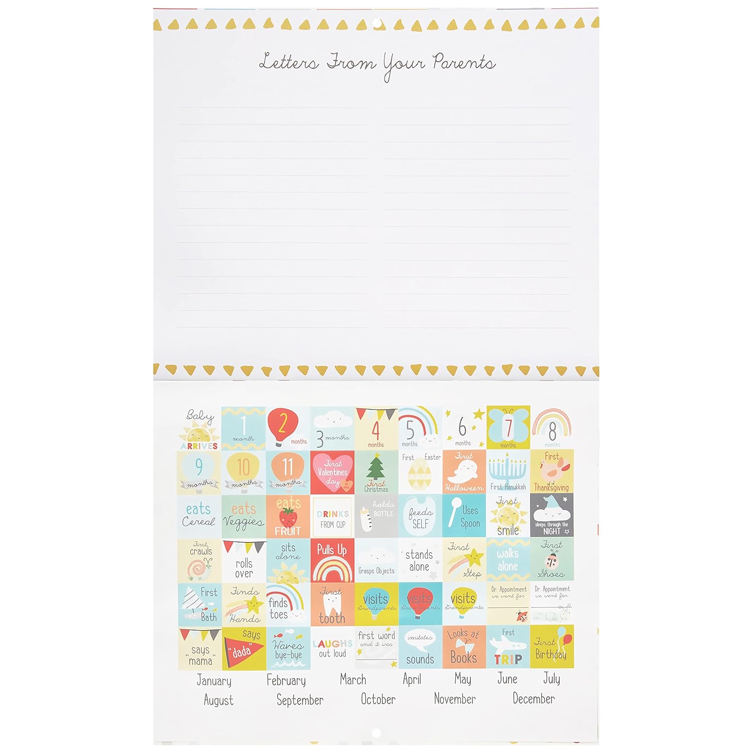 CR Gibson BA3-24545 You Are My Sunshine Keepsake Calendar