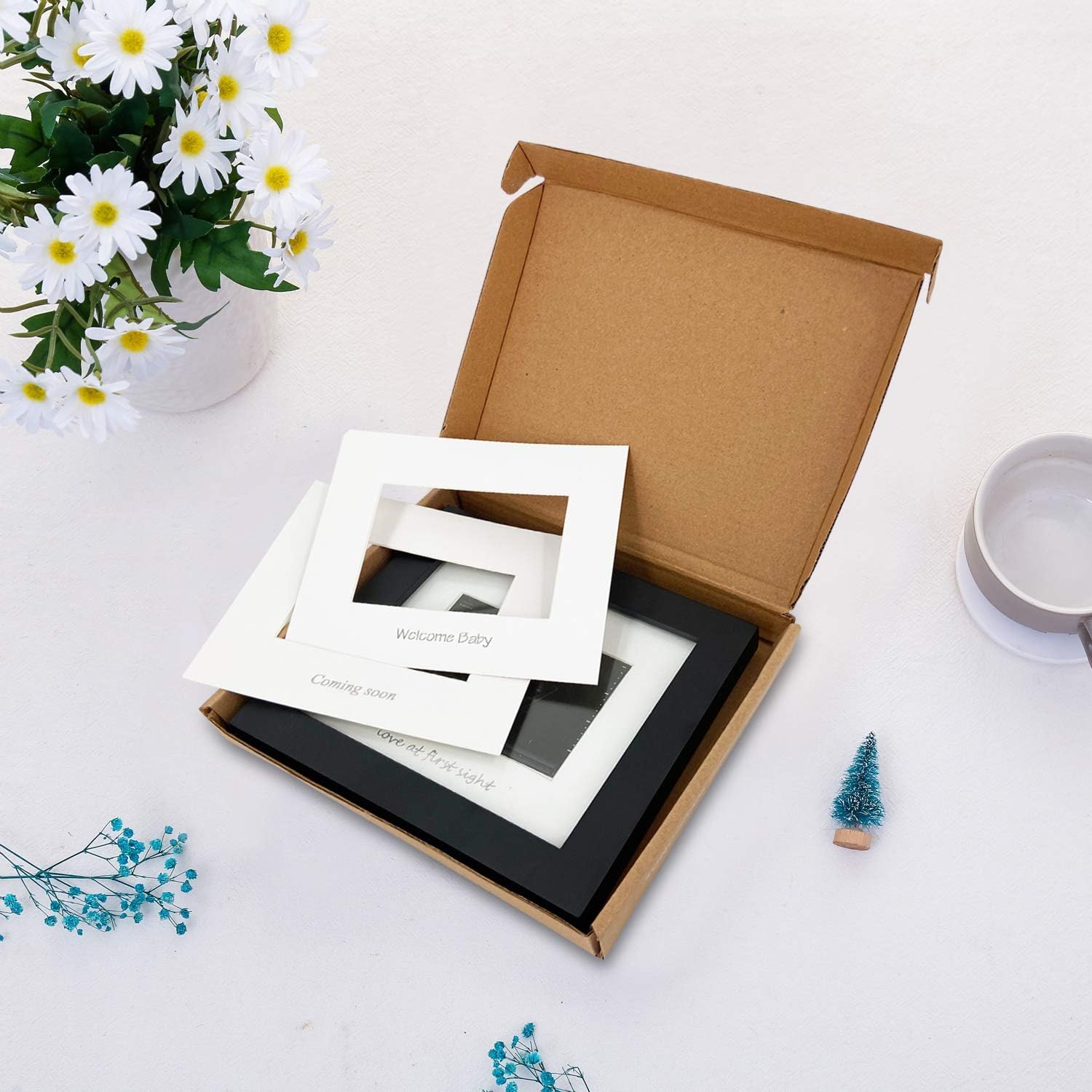 IHEIPYE Baby Sonogram Photo Frame - 1st Ultrasound Picture Frame