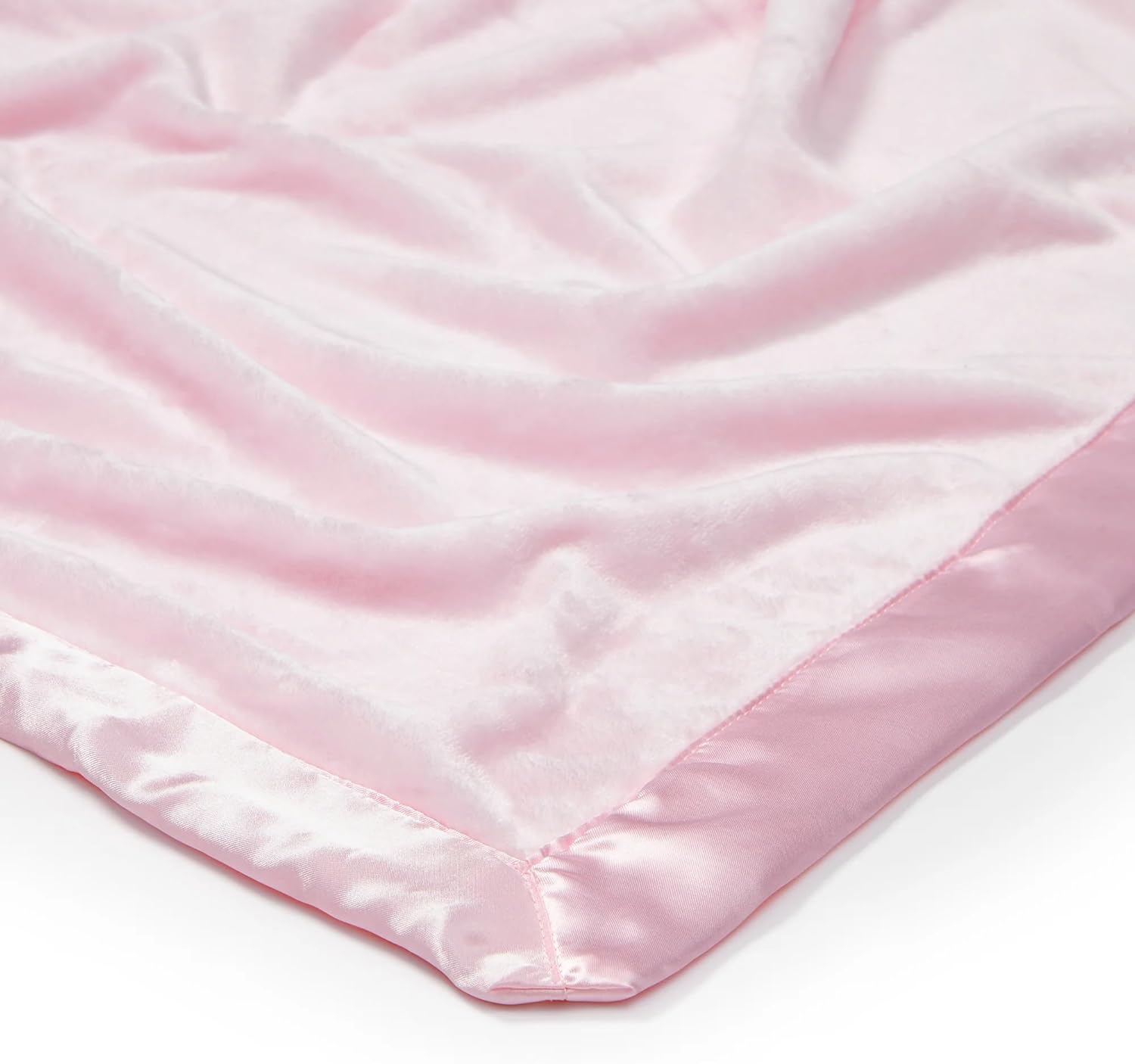 Personalized Pink Baby Blanket with Name - 36x36 Inches