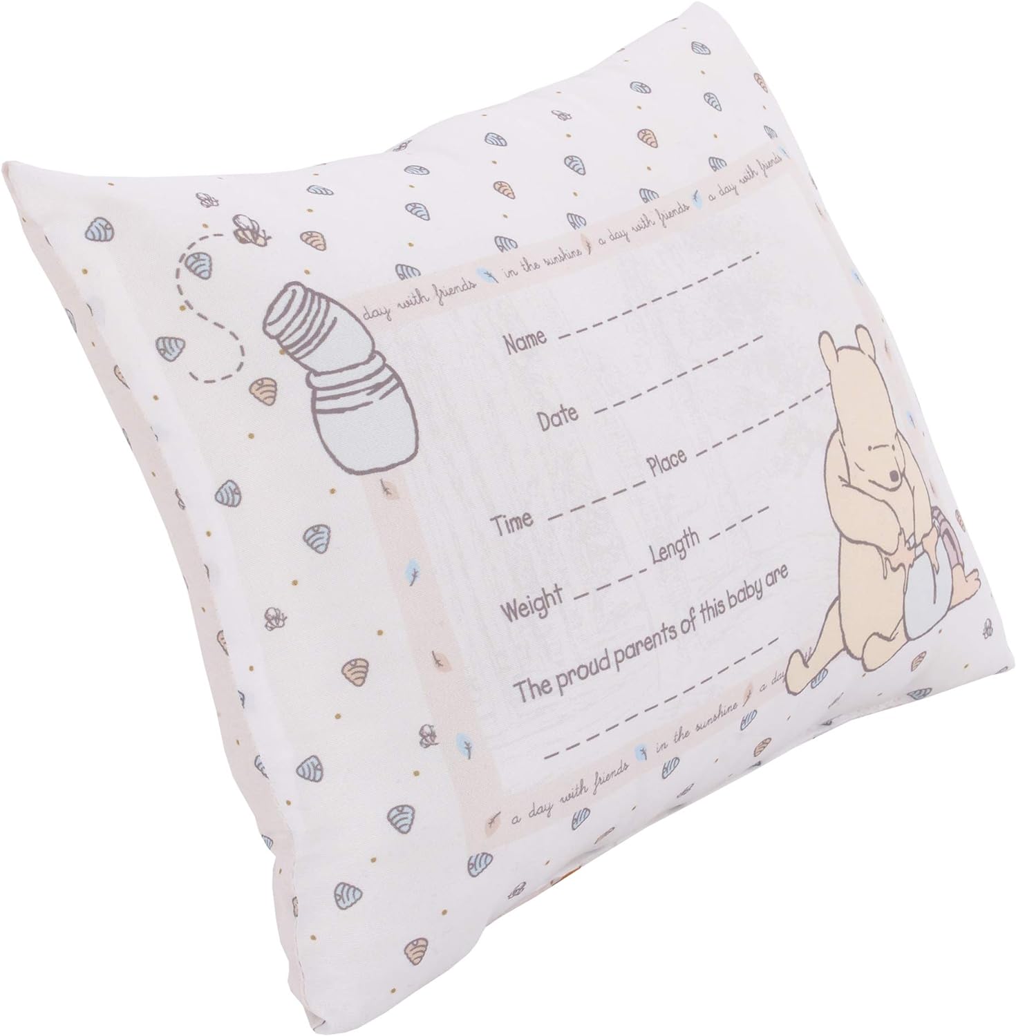 Disney Winnie The Pooh Baby Keepsake Pillow