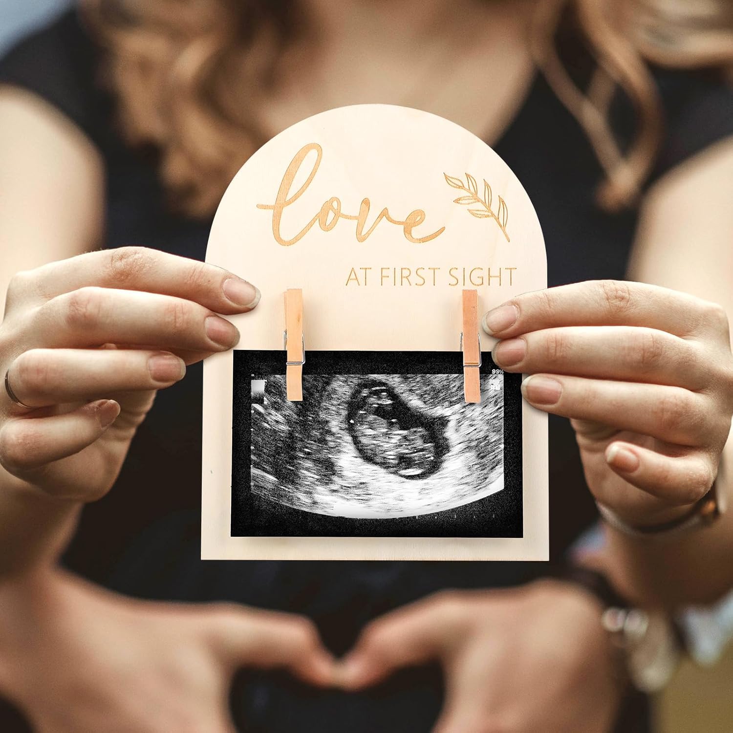 Lusofie Double-Sided Ultrasound Picture Frame