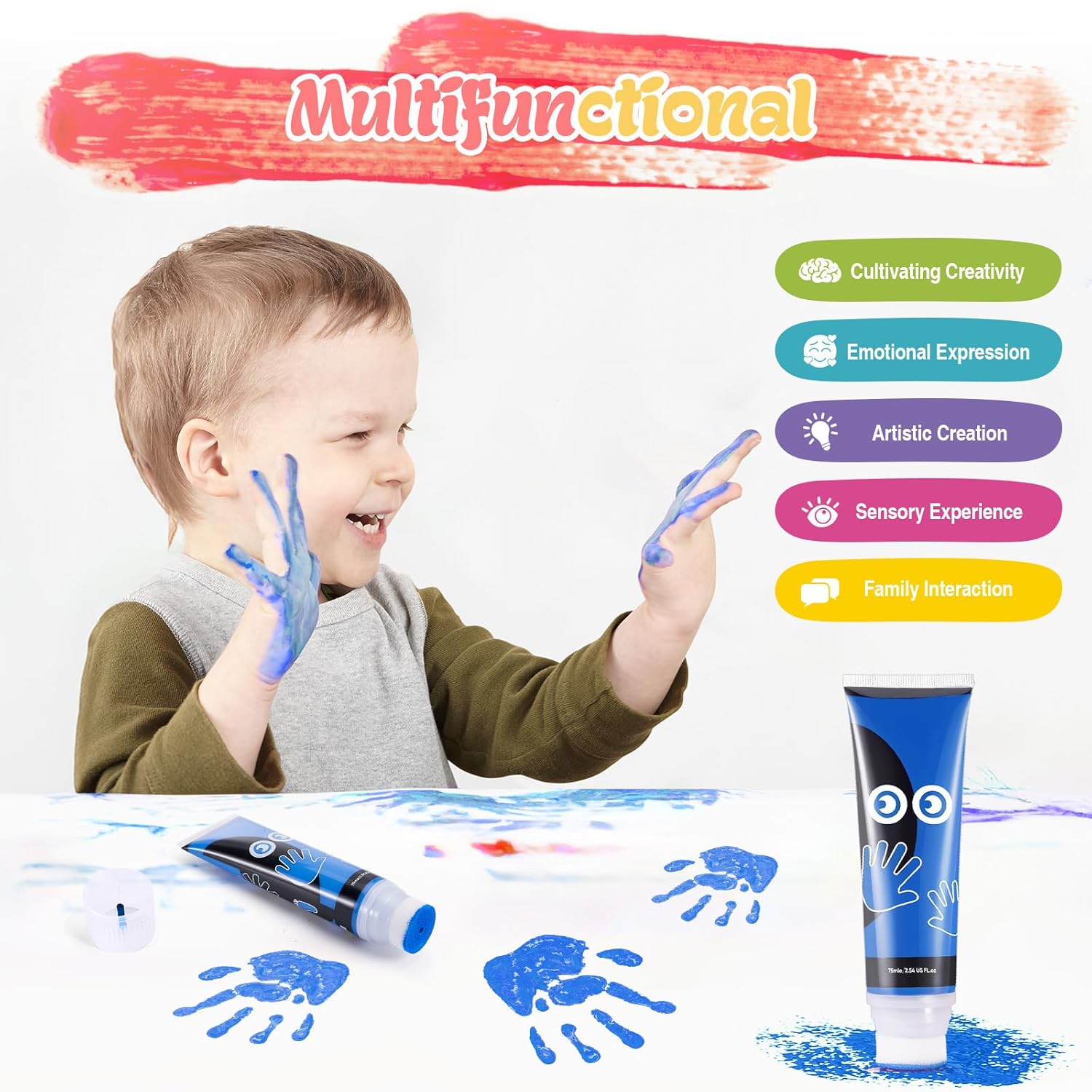Nabance Safe Baby Footprint Ink Paint for DIY Keepsakes