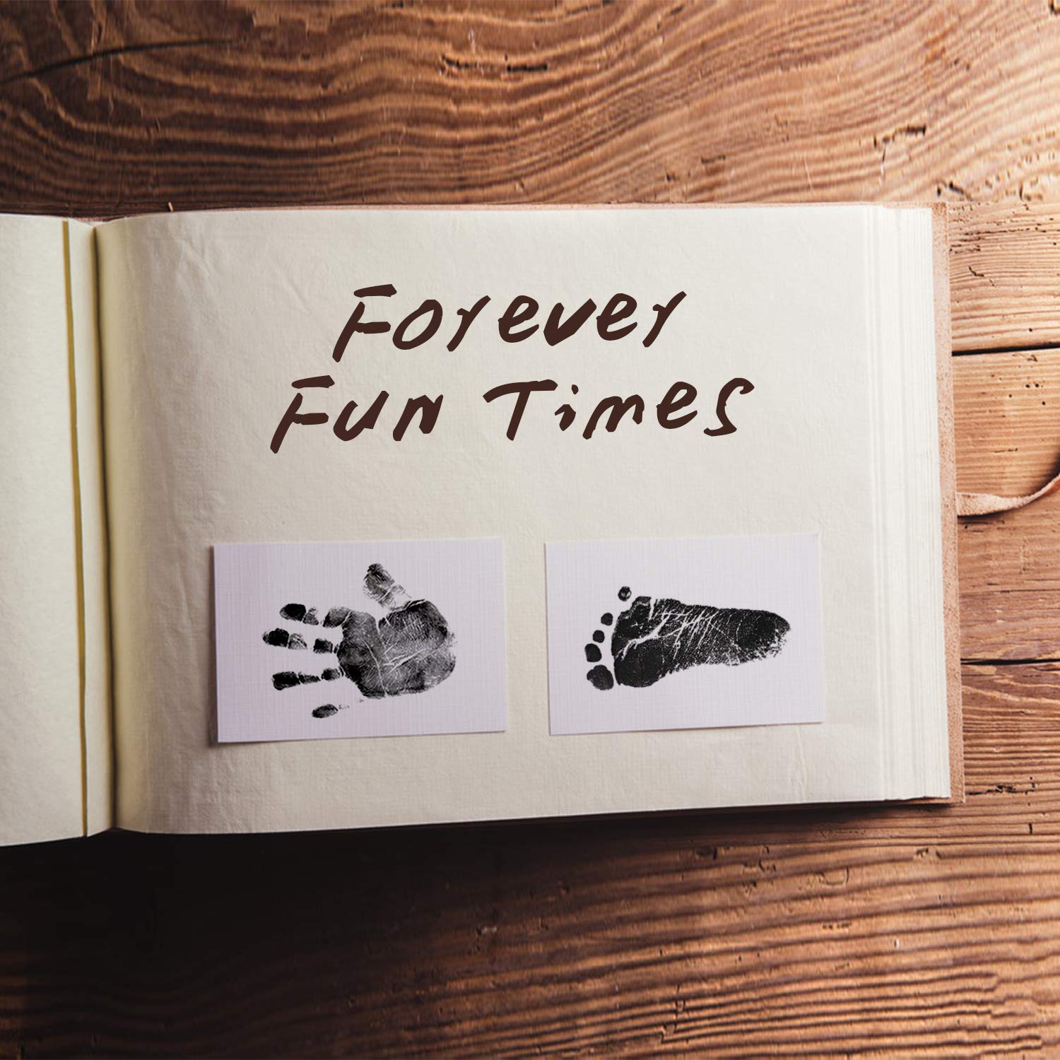 MengNi Inkless Hand Footprint Kit - Safe Easy for Baby Pets