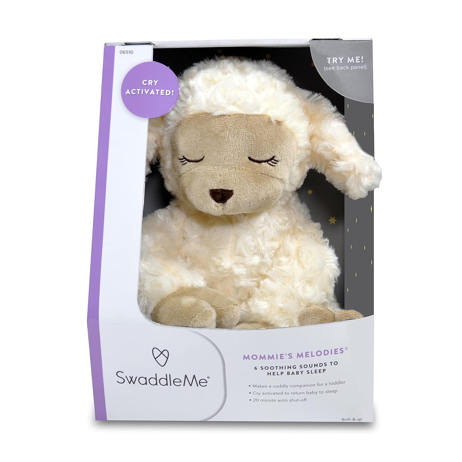 SwaddleMe Mommies Melodies Lamb Baby Soother