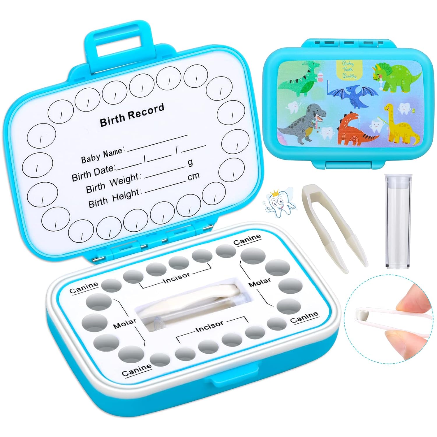 Caffox Tooth Keepsake Box for Kids 1
