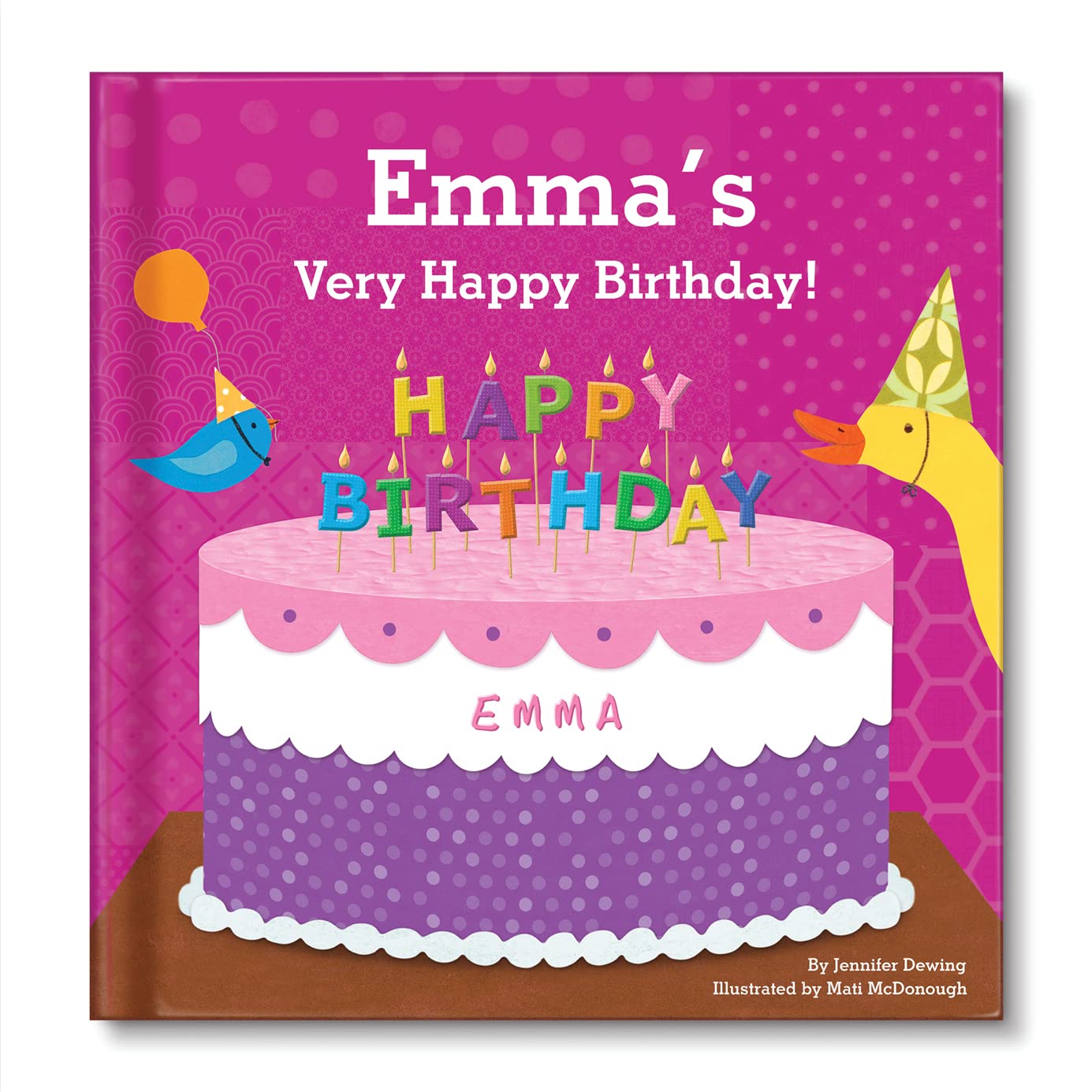 Babys First Birthday Personalized Book for Girls 1