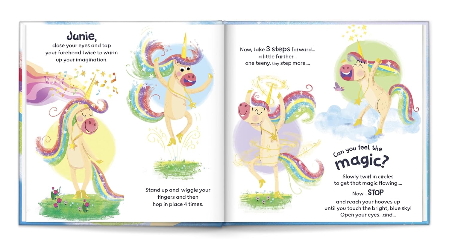 My Unicorn Dance Party Personalized Story 1